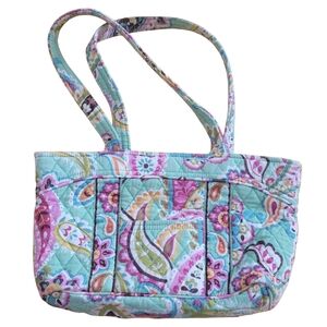 Vera Bradley Little Mandy Tutti Frutti Quilted Tote Bag